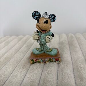 Disney Mickey Mouse Doctor Figurine - Blue and Black